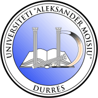 Aleksandër Moisiu University Durrës logo