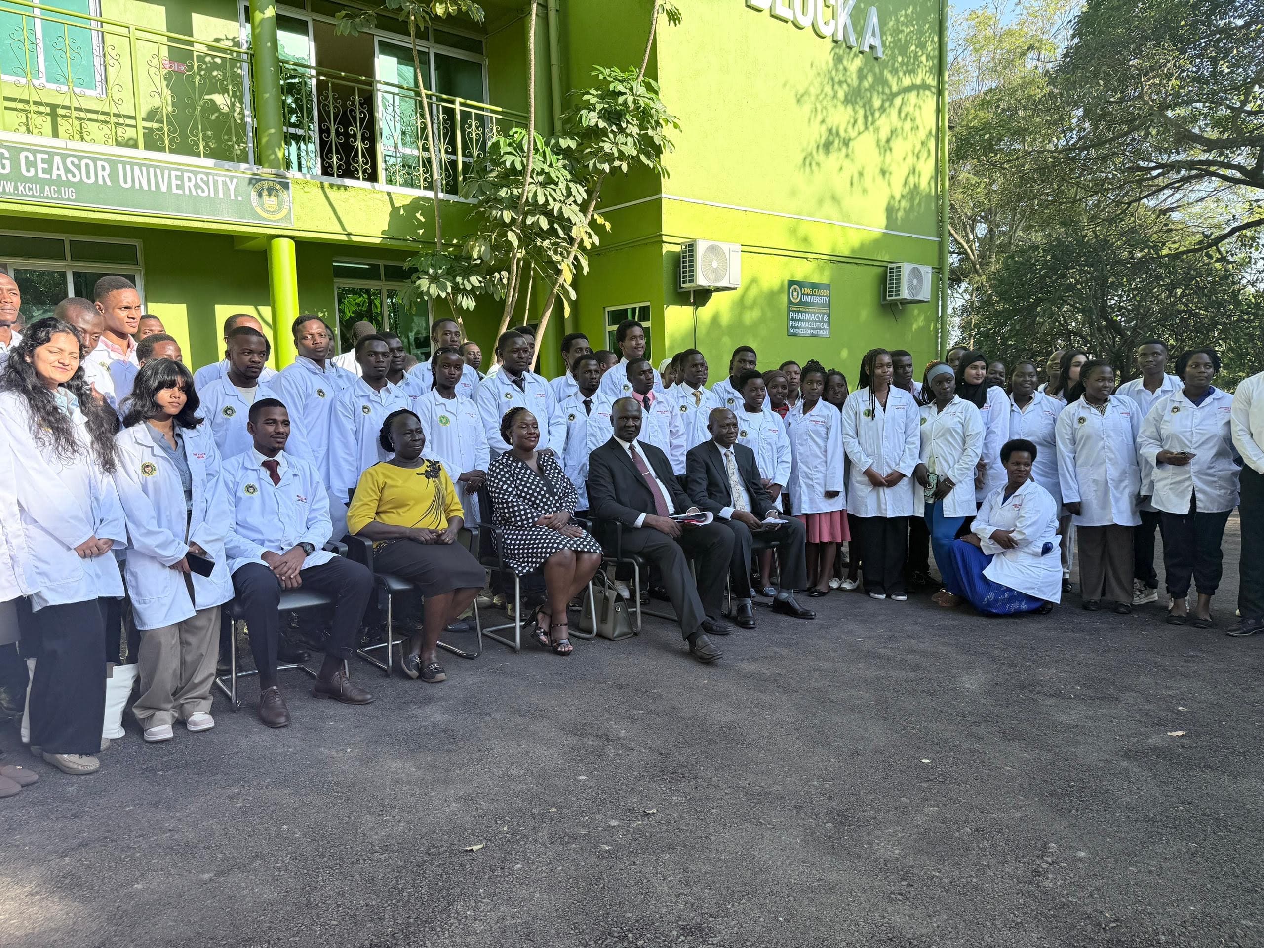 New Healthcare Students Receive White Coats at King Ceasor University