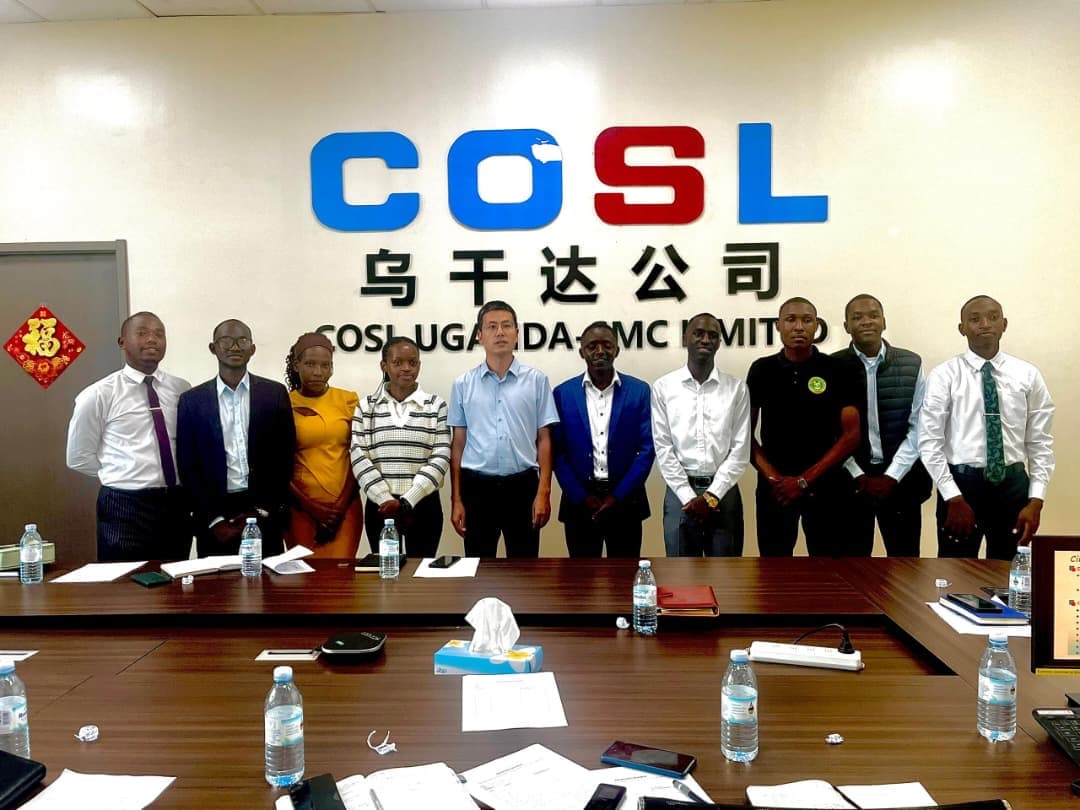 KCU Petroleum Geoscience Students Visit COSL Uganda on Educational Tour