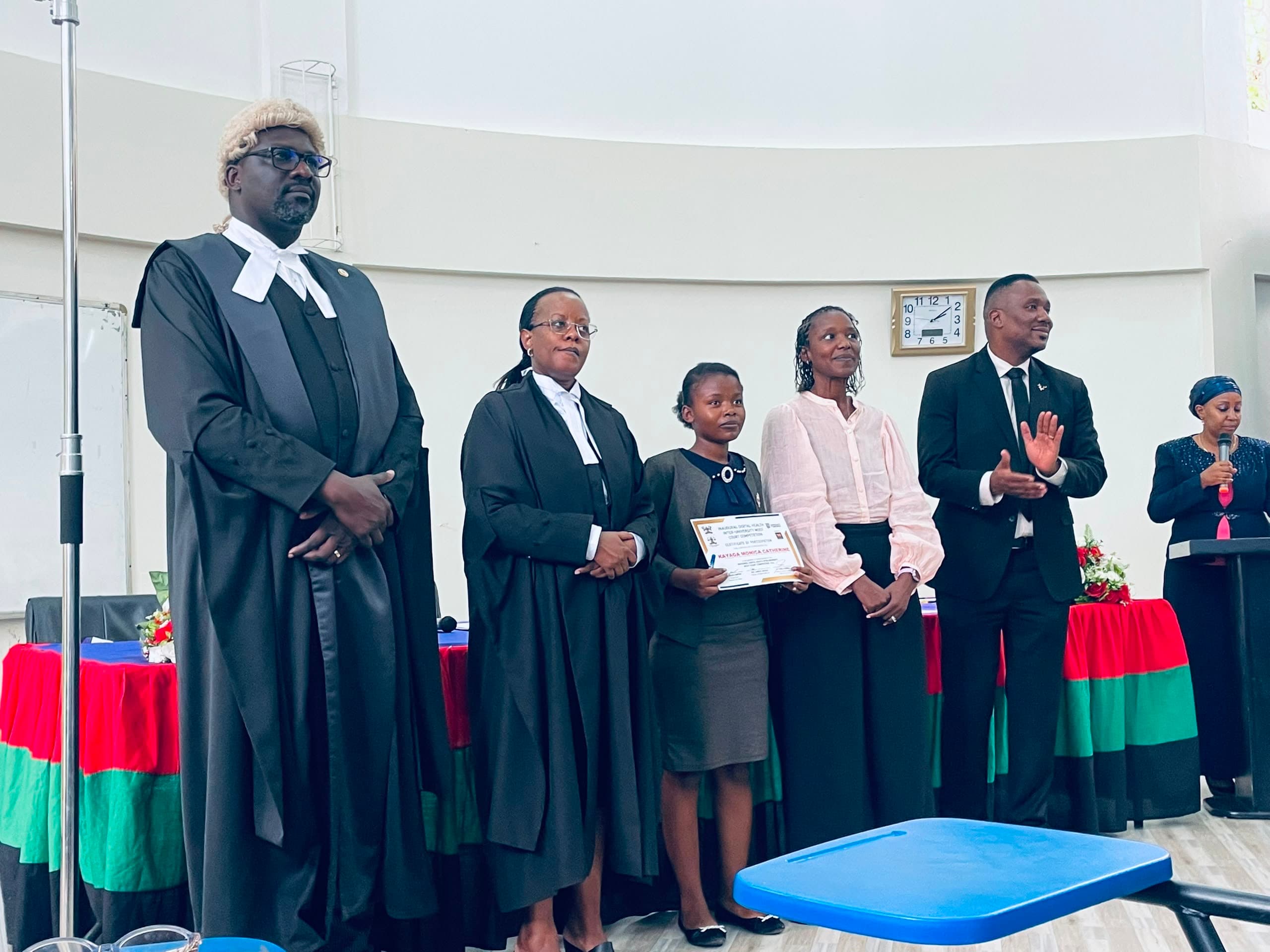 KCU Law Students Shine at Inaugural Digital Health Inter-University Moot Court Competition