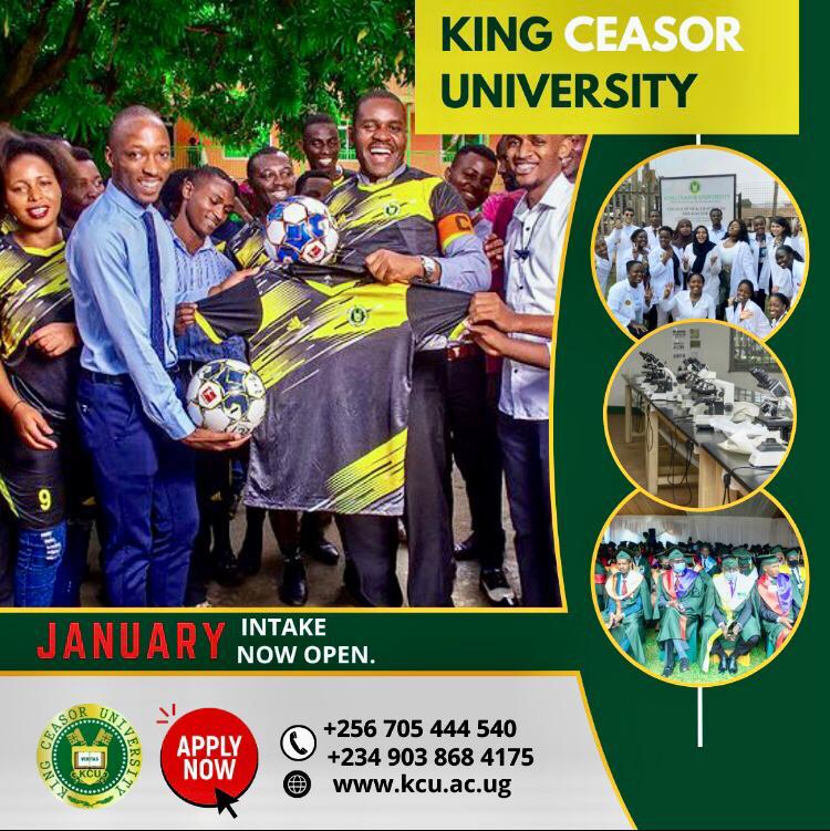 2023/2024 January Intake Now Open King Ceasor University